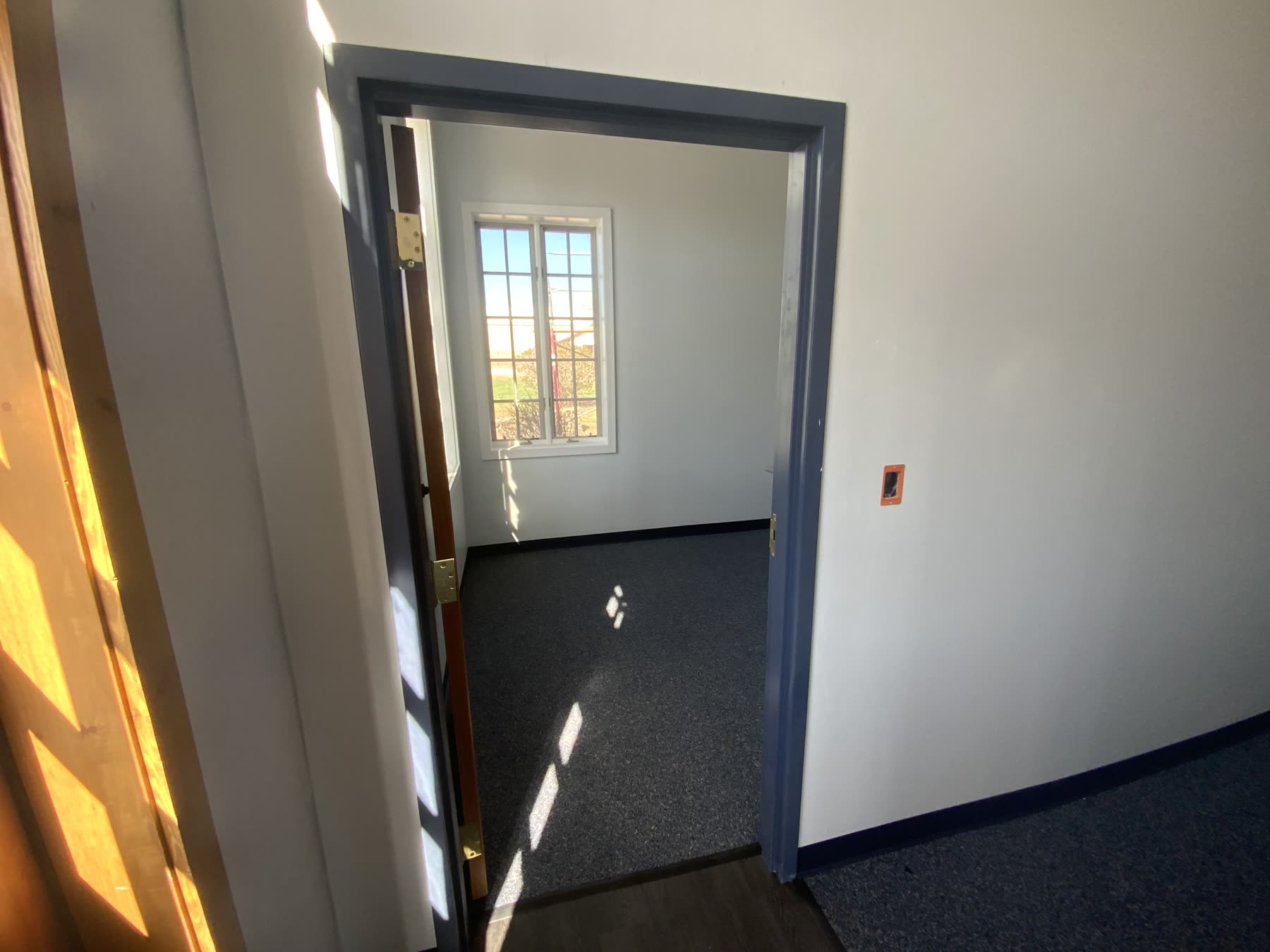 Commercial tenant space during interior buildout in Golden, Colorado