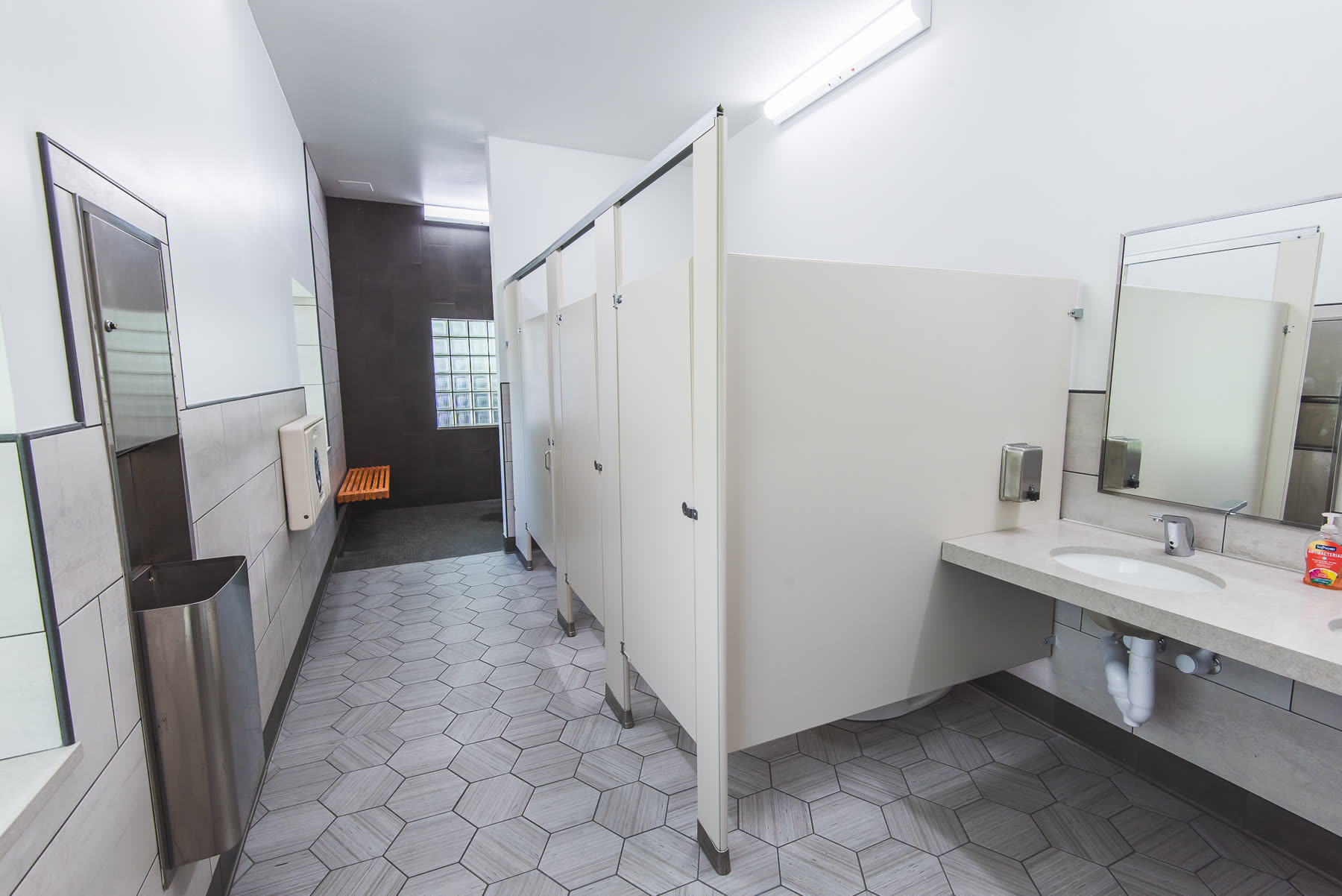 Ridgewood Hills community pool bathroom build 8