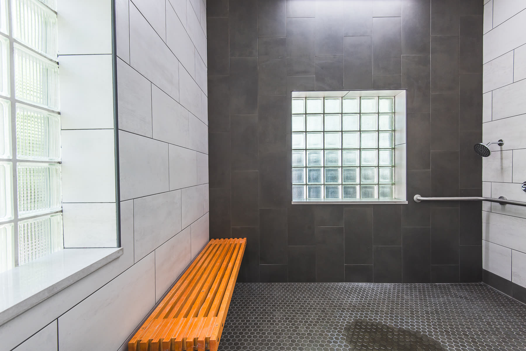 Ridgewood Hills community pool bathroom build 14