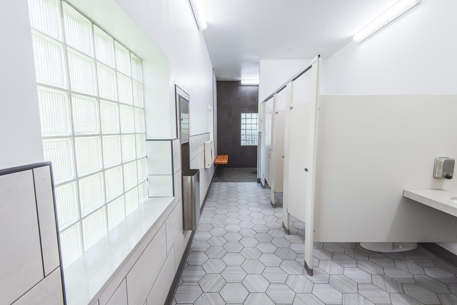 Ridgewood Hills community pool bathroom build 6