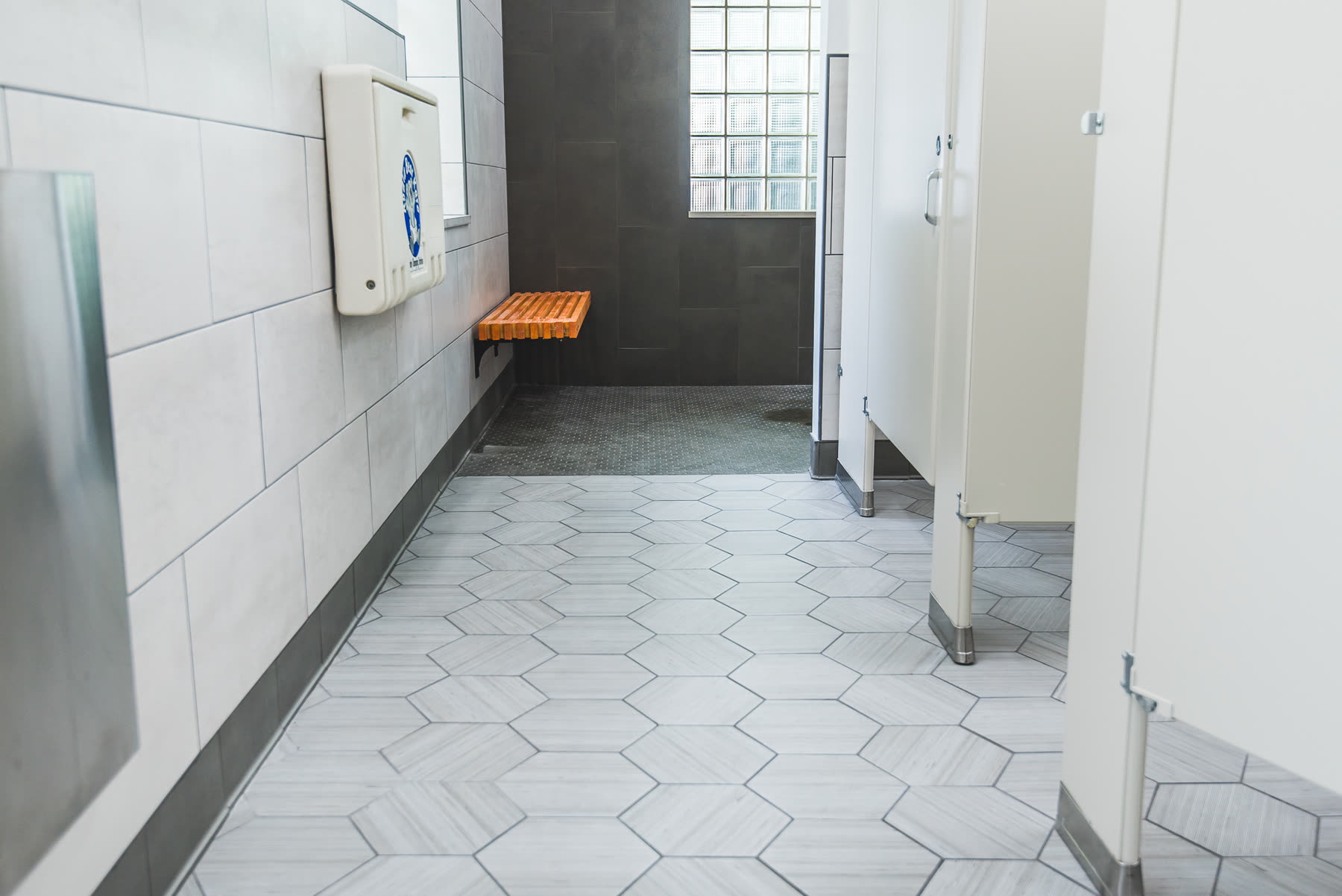 Ridgewood Hills community pool bathroom build 26