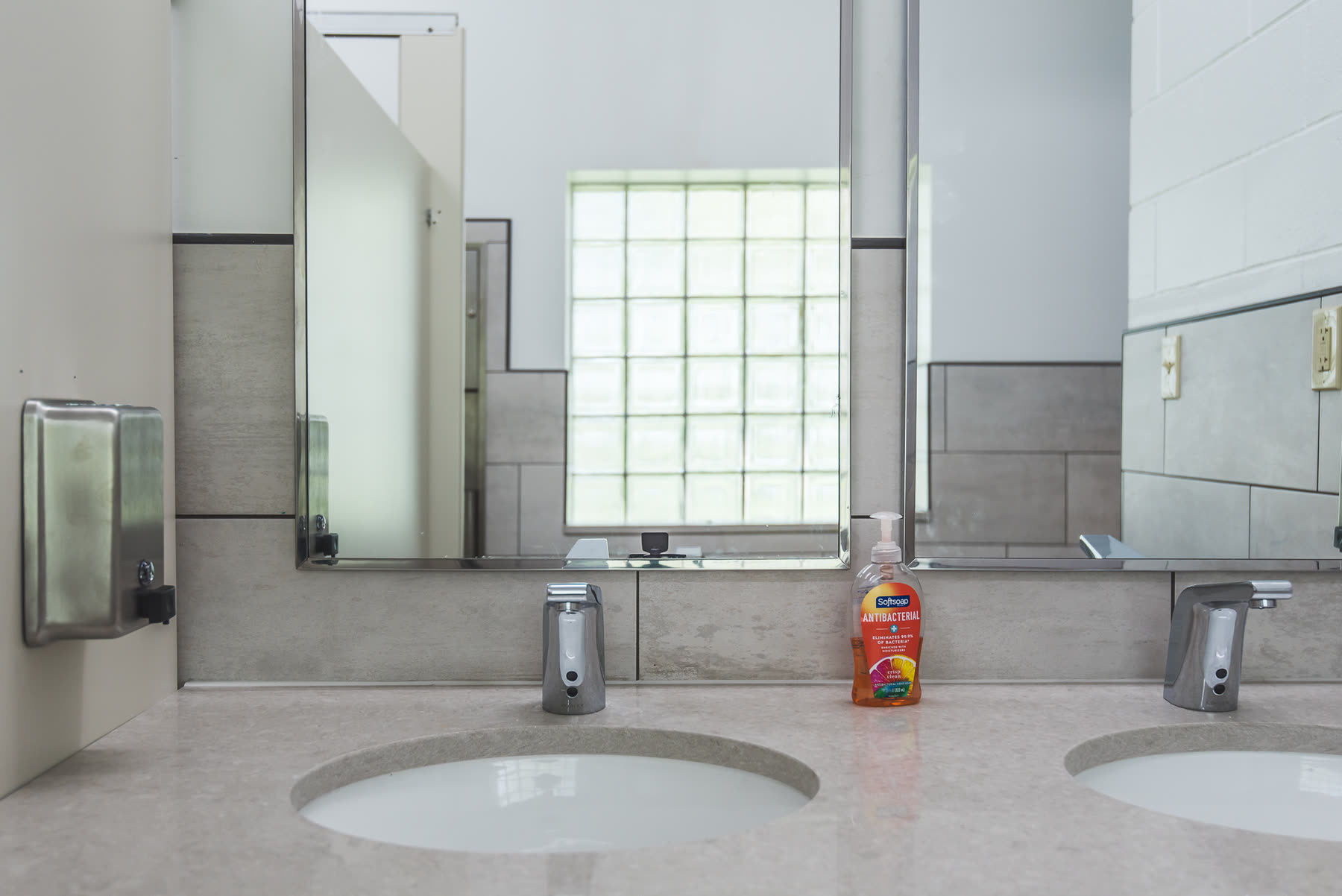 Ridgewood Hills community pool bathroom build 16