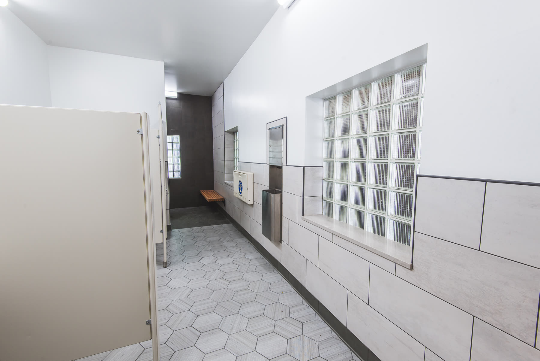 Ridgewood Hills community pool bathroom build 13