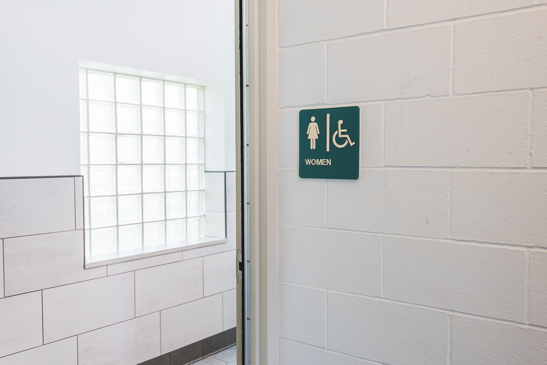 Ridgewood Hills community pool bathroom build 30