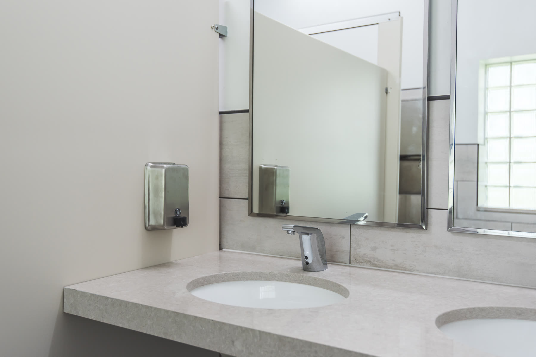 Ridgewood Hills community pool bathroom build 17