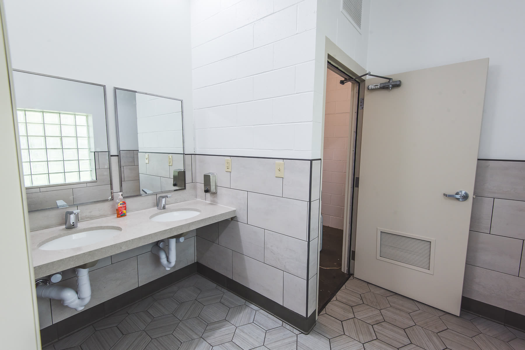 Ridgewood Hills community pool bathroom build 9