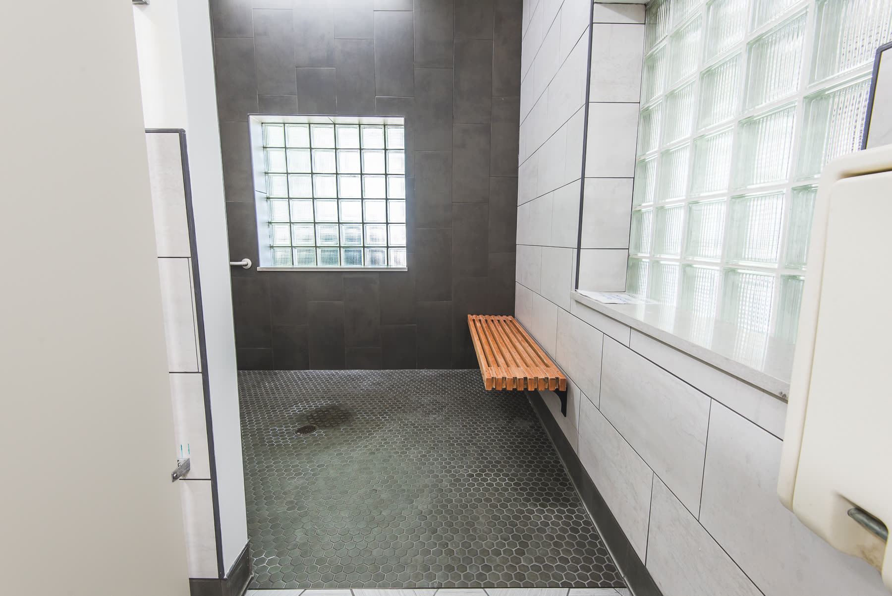 Ridgewood Hills community pool bathroom build 36