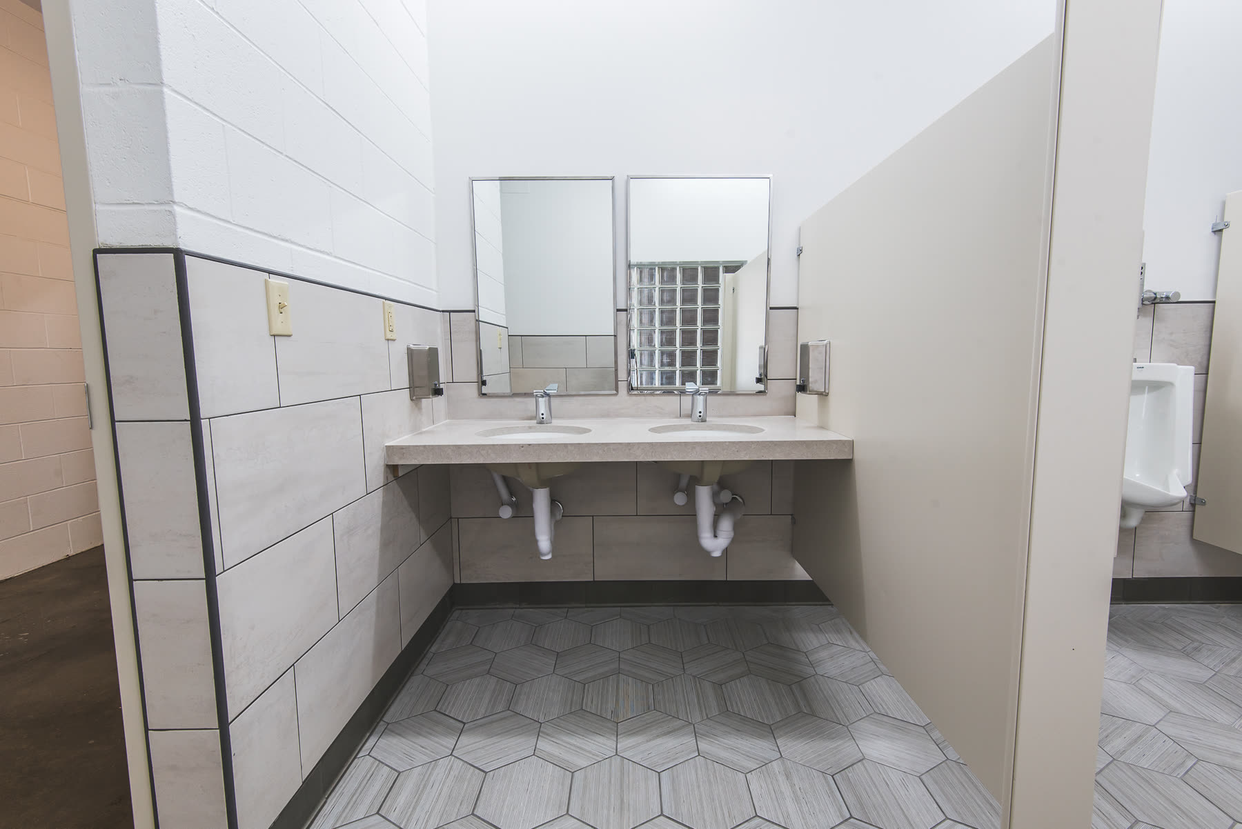 Ridgewood Hills community pool bathroom build 24